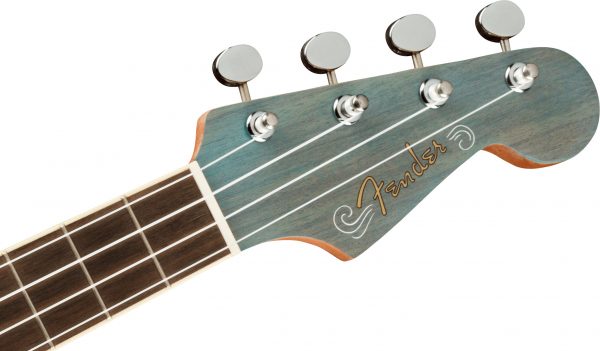 Dani Harrison Uke, Walnut Fingerboard, Turquoise - Image 7