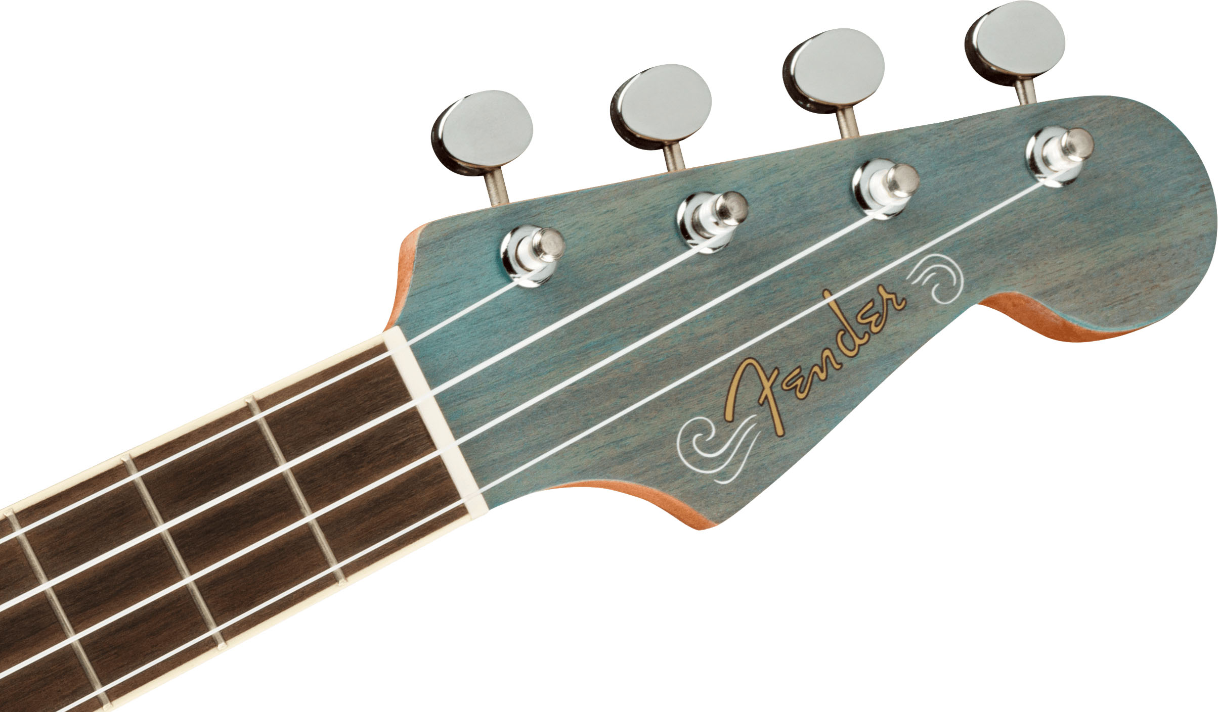 Dani Harrison Uke, Walnut Fingerboard, Turquoise - Image 7