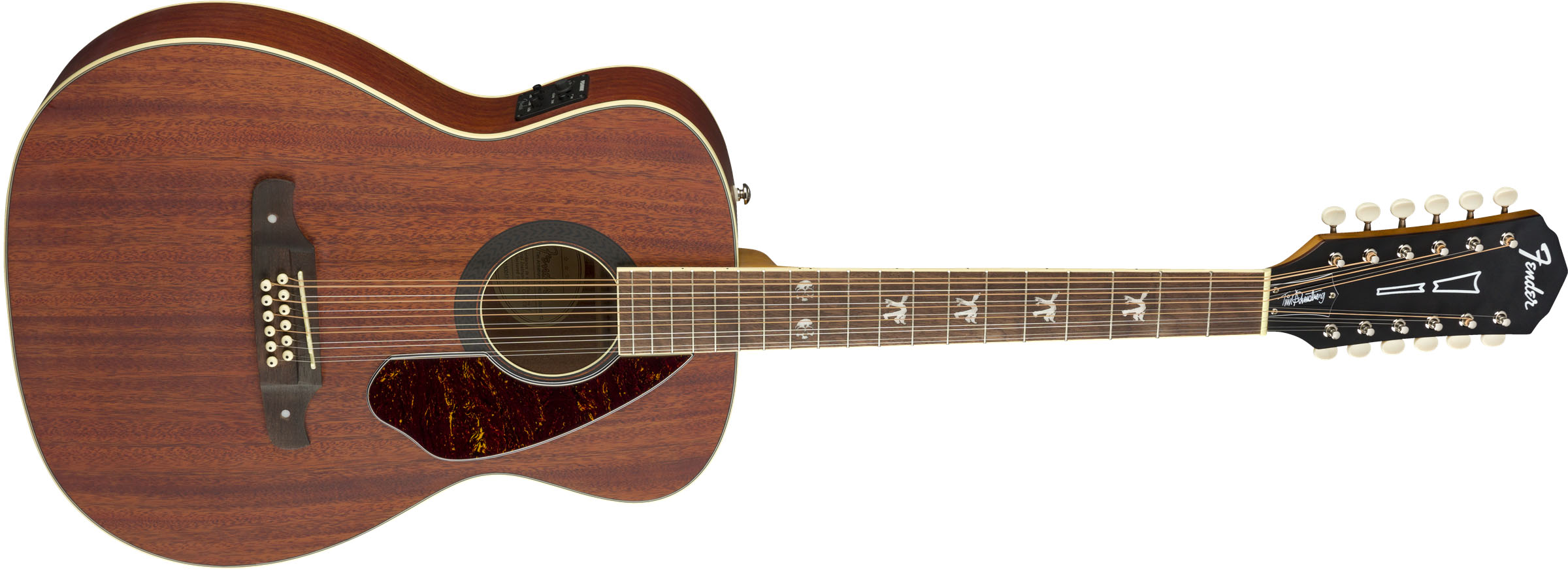 Tim Armstrong Hellcat-12, Walnut Fingerboard, Natural - Image 4