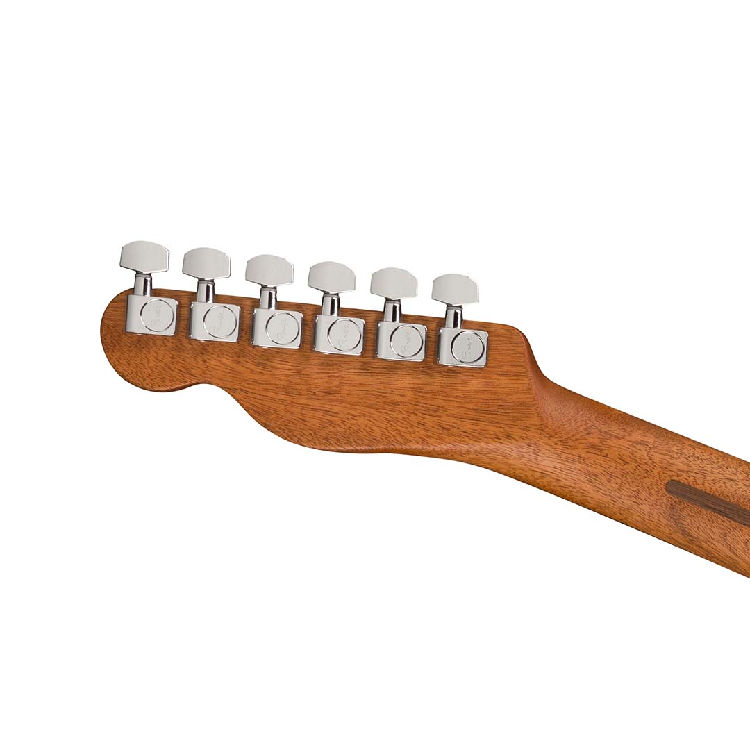 American Acoustasonic® Telecaster® All-Mahogany, Ebony Fingerboard, Bourbon Burst - Image 7