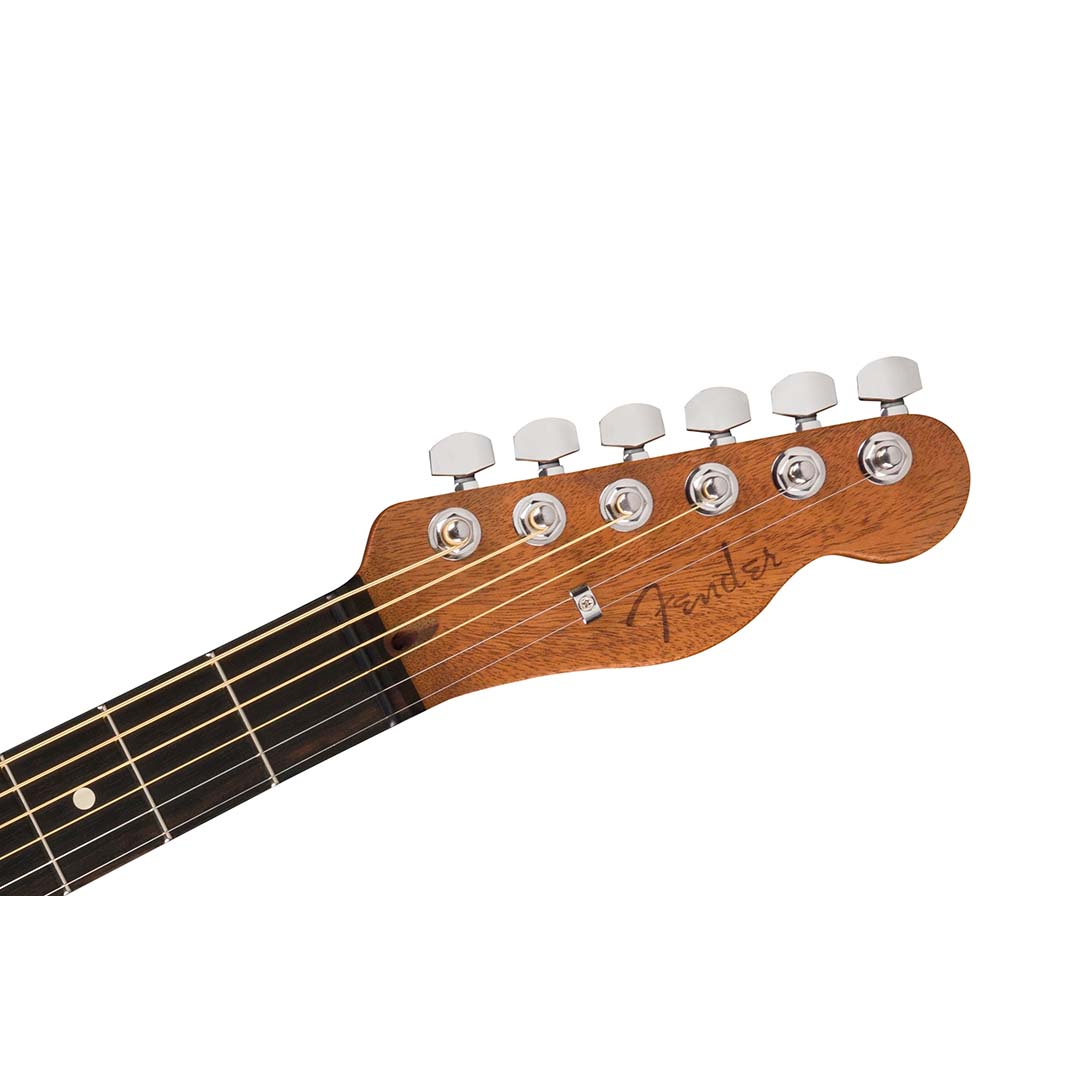 American Acoustasonic® Telecaster® All-Mahogany, Ebony Fingerboard, Bourbon Burst - Image 6