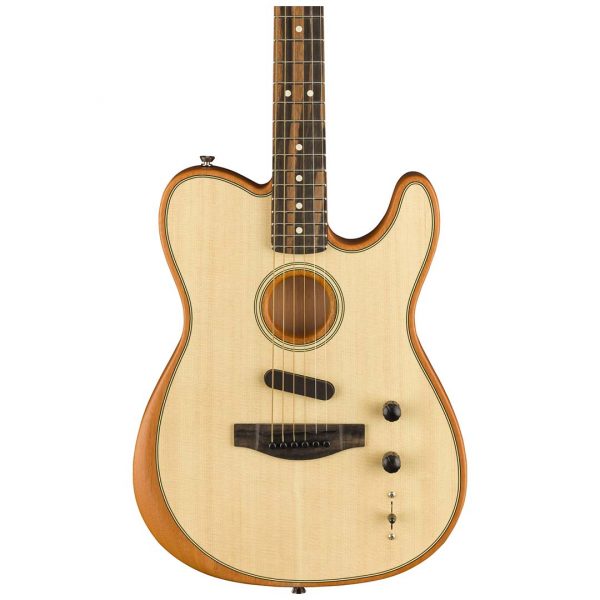American Acoustasonic® Telecaster®, Ebony Fingerboard, Natural