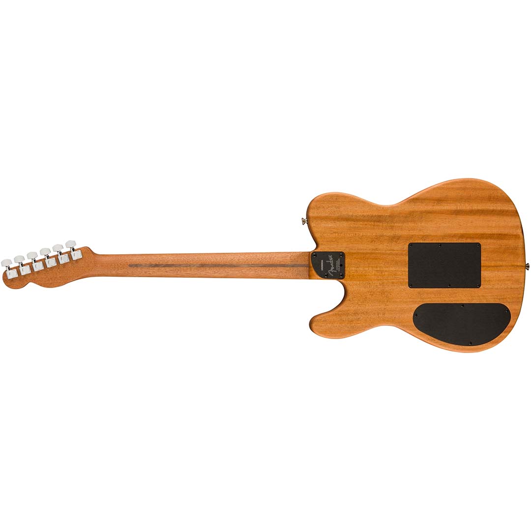American Acoustasonic® Telecaster®, Ebony Fingerboard, Crimson Red - Image 3