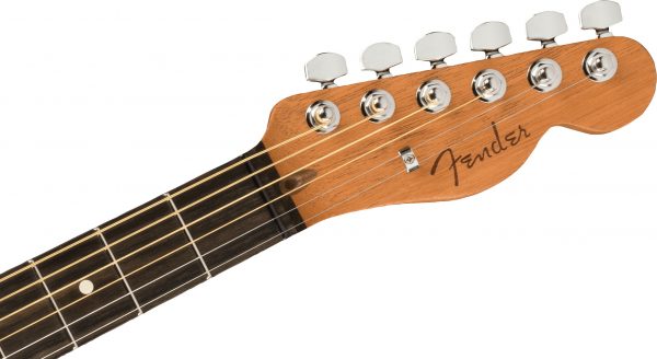 American Acoustasonic® Telecaster®, Ebony Fingerboard, Steel Blue - Image 6