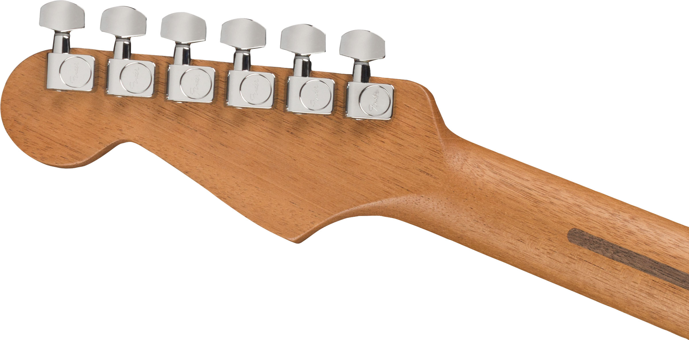 American Acoustasonic® Strat®, Ebony Fingerboard, 3-Color Sunburst - Image 7