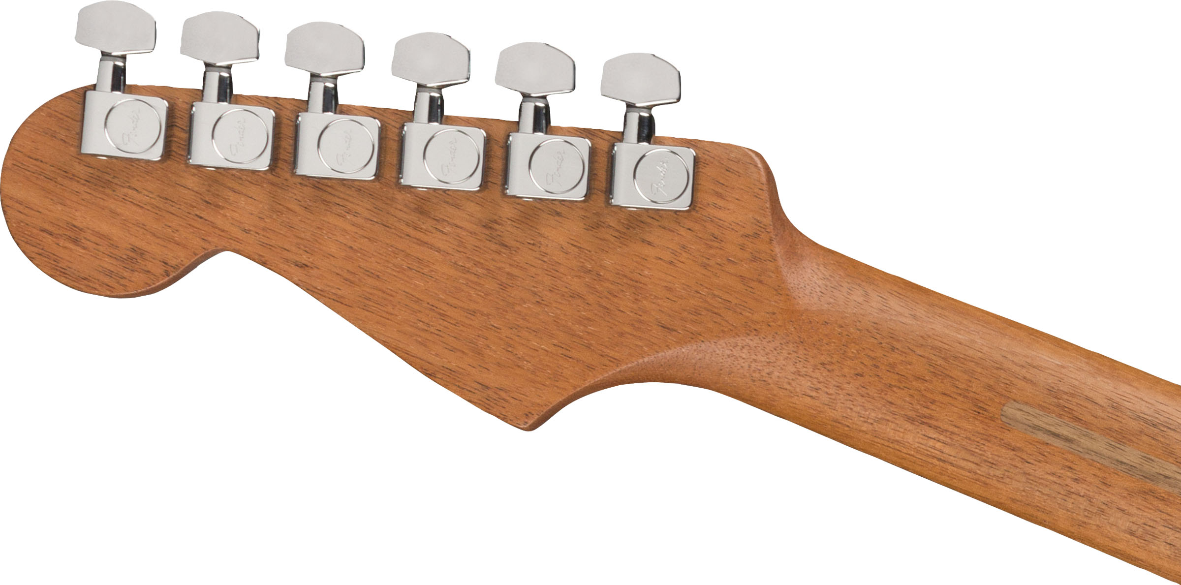 American Acoustasonic® Strat®, Ebony Fingerboard, Black - Image 7