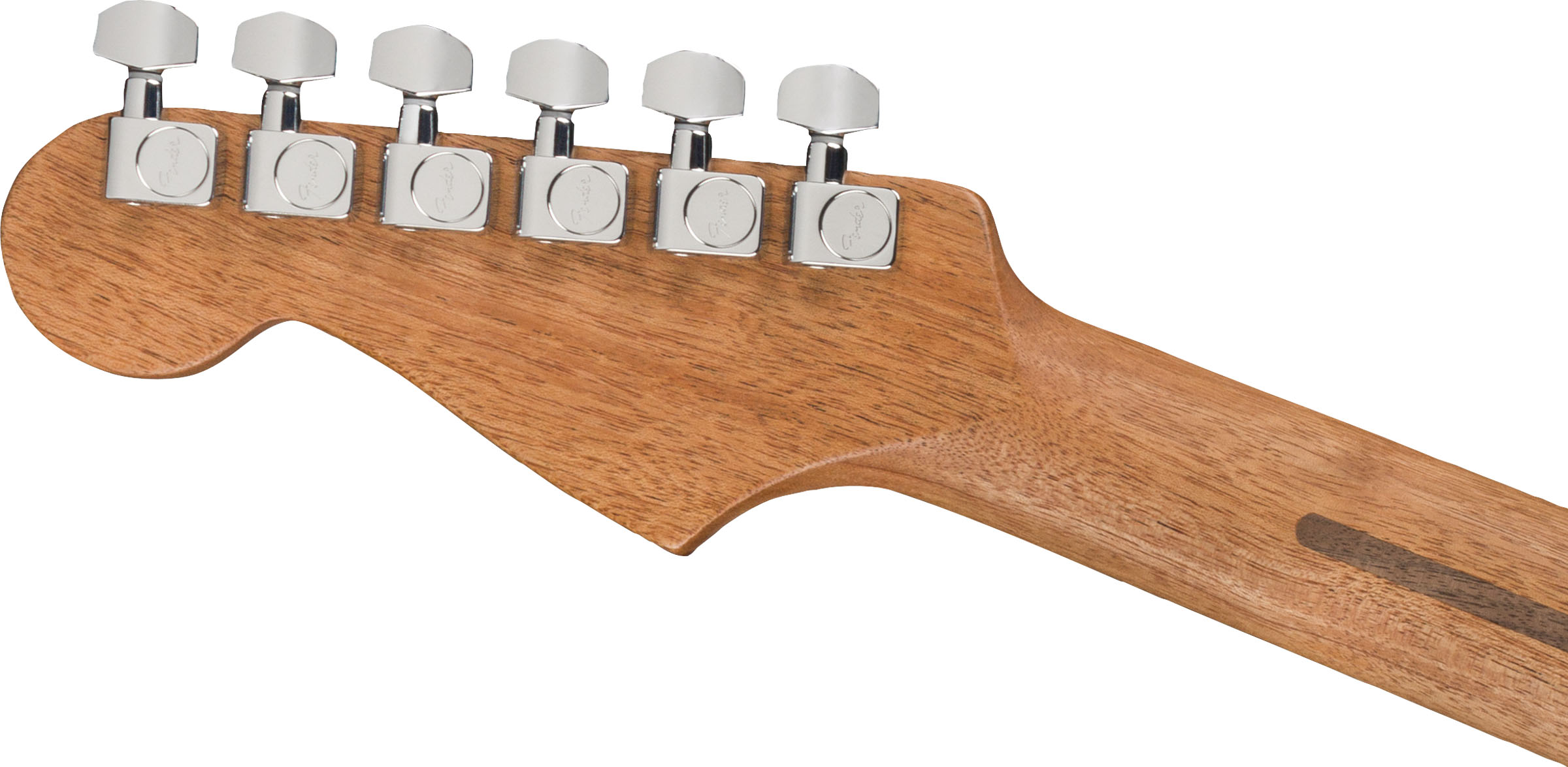 American Acoustasonic® Strat®, Ebony Fingerboard, Natural - Image 7