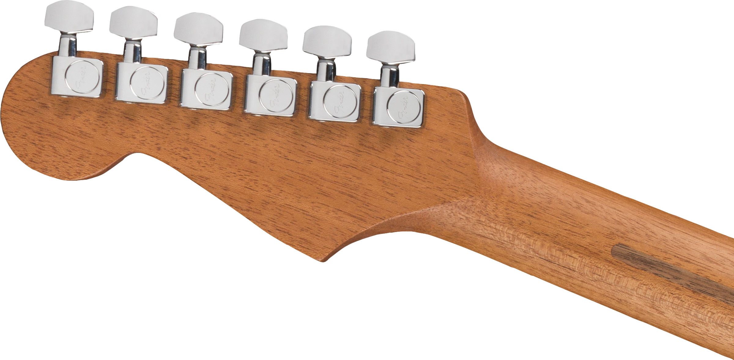 American Acoustasonic® Strat®, Ebony Fingerboard, Transparent Sonic Blue - Image 7