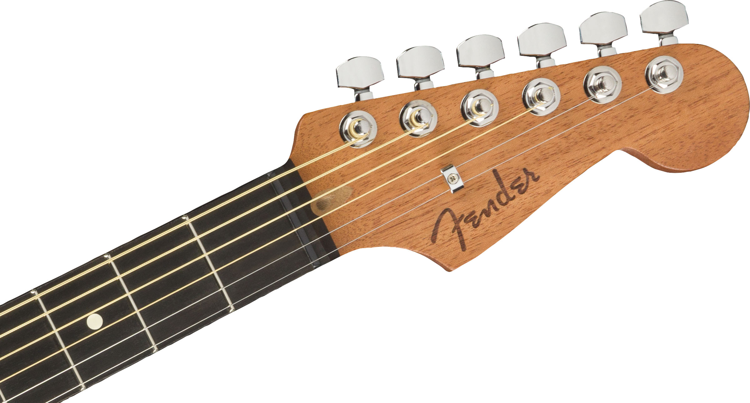 American Acoustasonic® Strat®, Ebony Fingerboard, Transparent Sonic Blue - Image 6