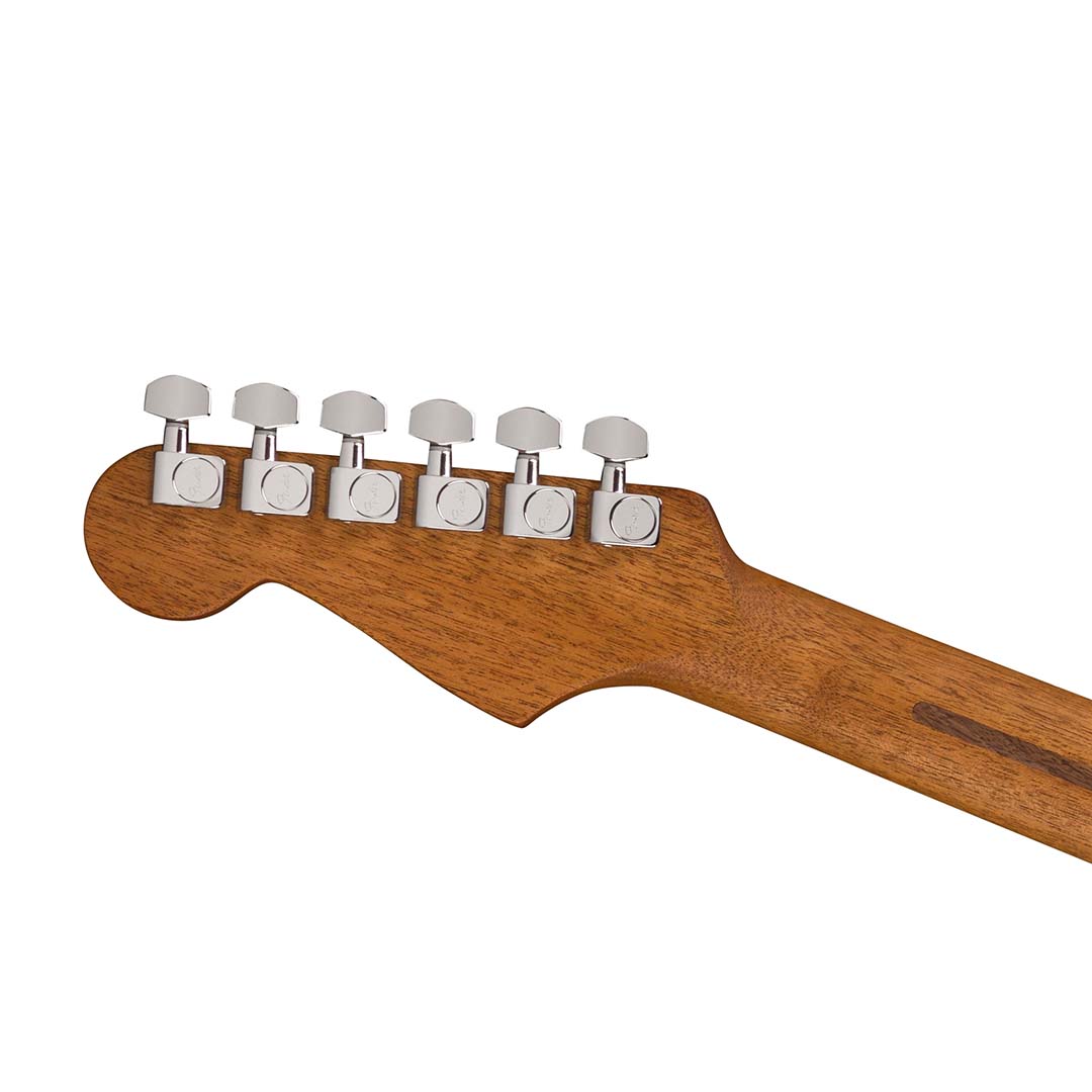 American Acoustasonic® Jazzmaster® All-Mahogany, Ebony Fingerboard, Natural - Image 7