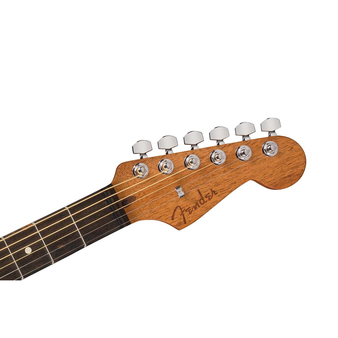American Acoustasonic® Jazzmaster® All-Mahogany, Ebony Fingerboard, Natural - Image 6