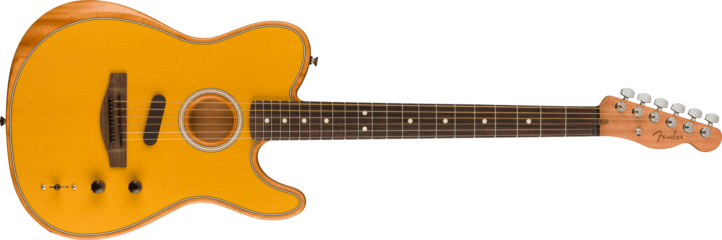 Acoustasonic® Player Telecaster®, Rosewood Fingerboard, Butterscotch Blonde - Image 2
