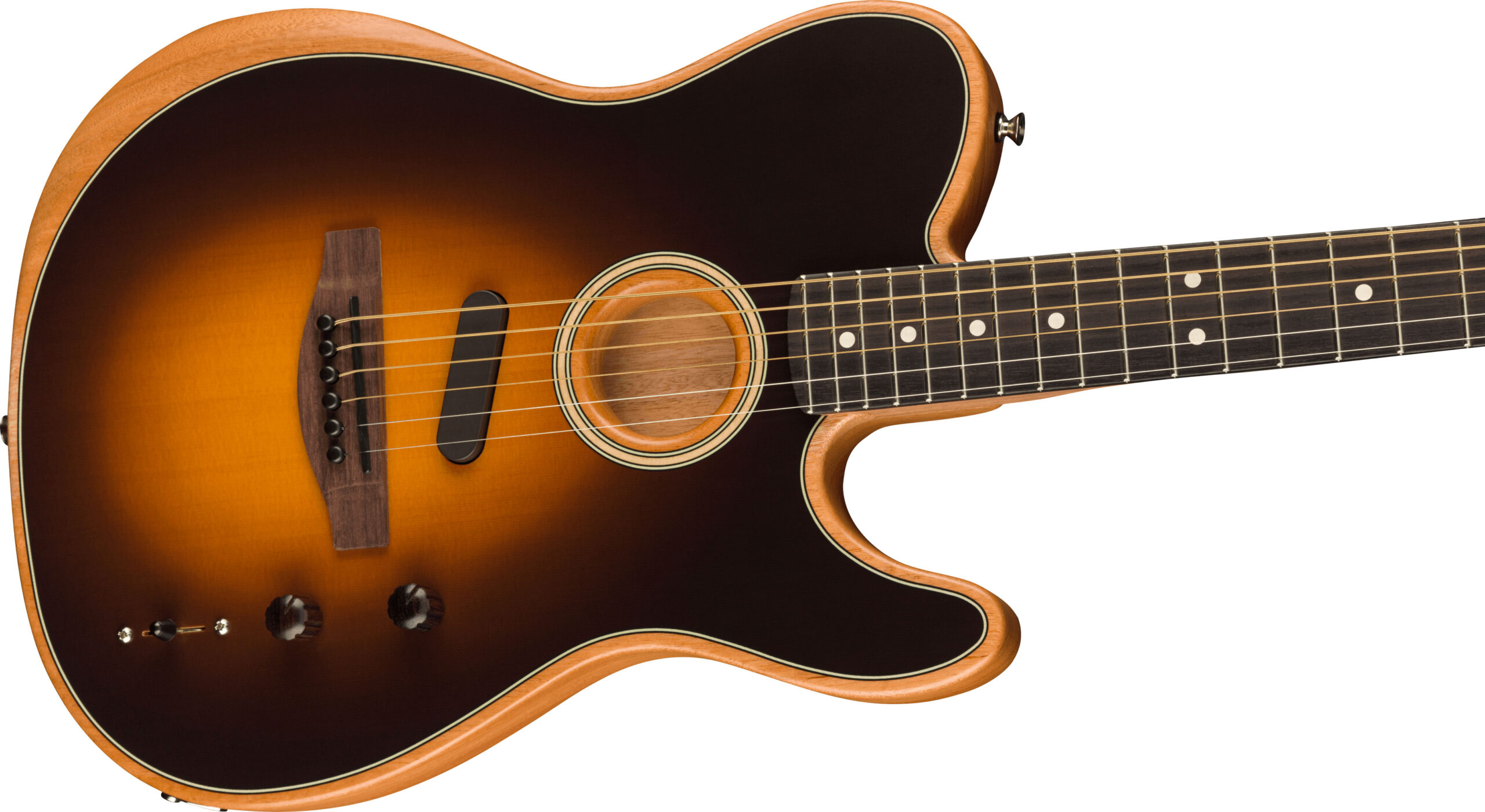 Acoustasonic® Player Telecaster®, Rosewood Fingerboard, Shadow Burst - Image 5
