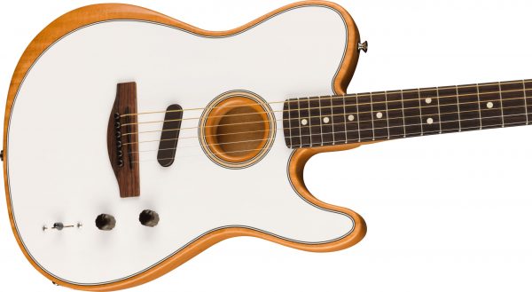 Acoustasonic® Player Telecaster®, Rosewood Fingerboard, Arctic White - Image 5