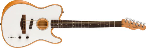 Acoustasonic® Player Telecaster®, Rosewood Fingerboard, Arctic White - Image 2