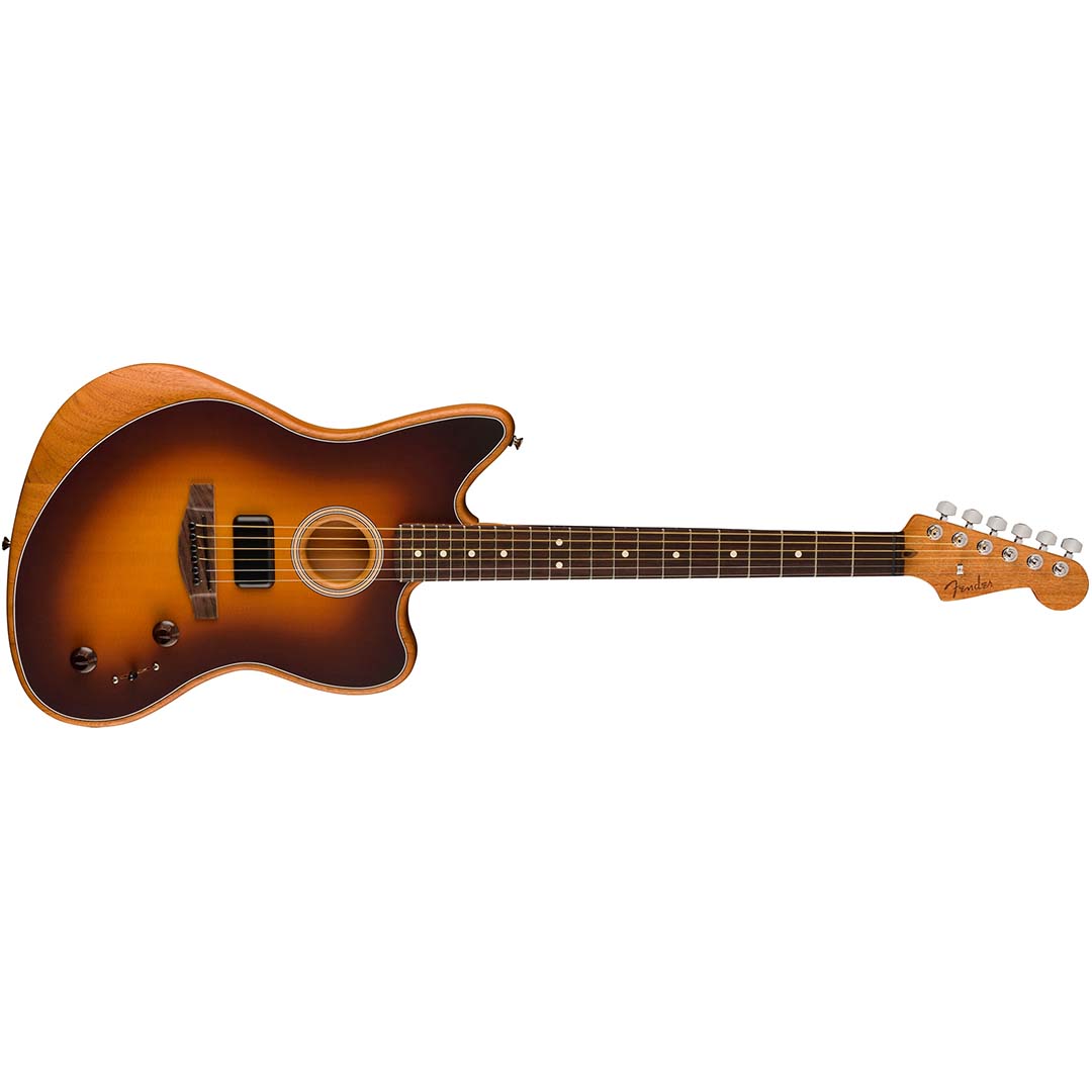 Acoustasonic® Player Jazzmaster®, Rosewood Fingerboard, 2-Color Sunburst - Image 4