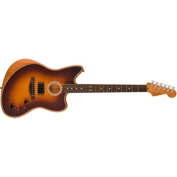 Acoustasonic® Player Jazzmaster®, Rosewood Fingerboard, 2-Color Sunburst - Image 2