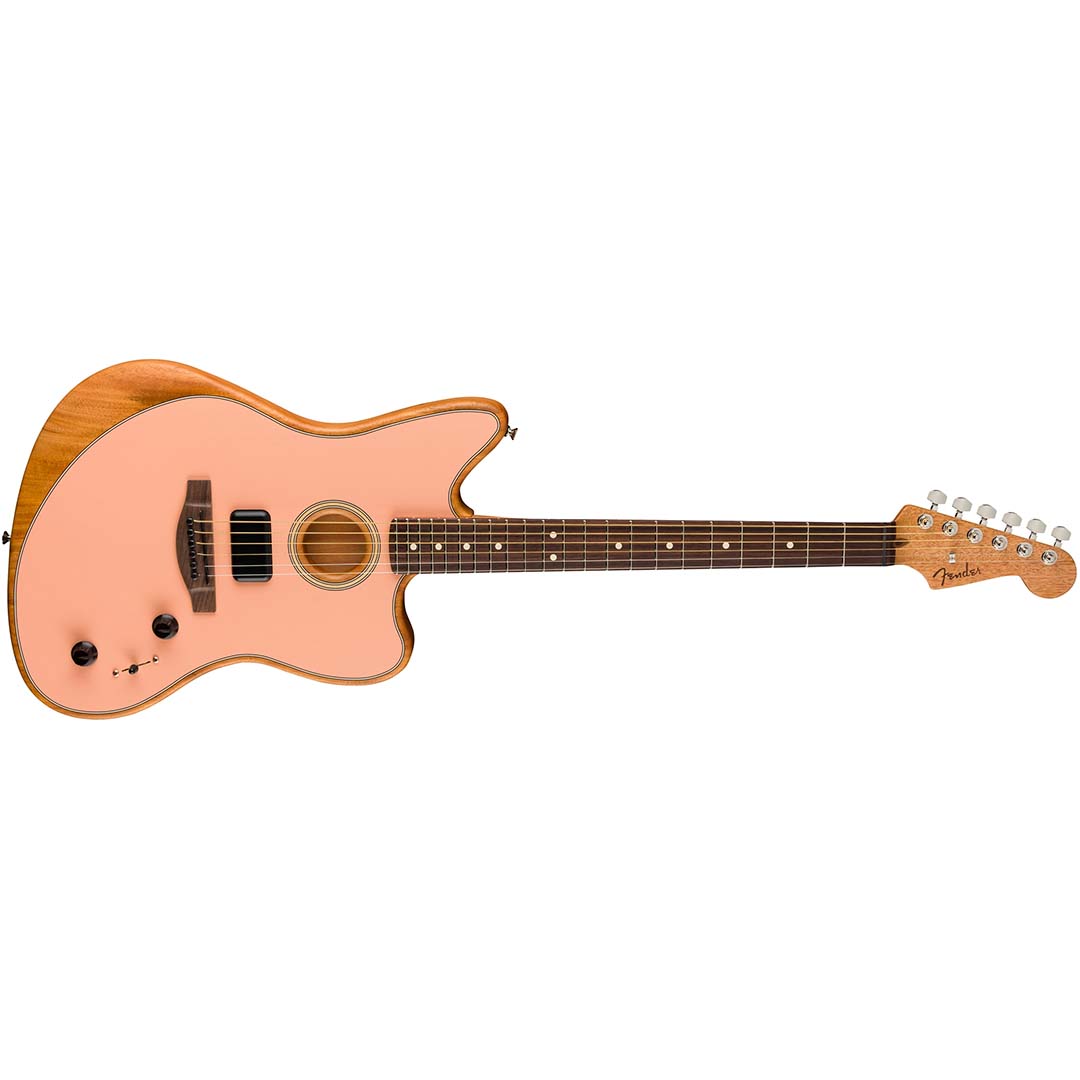 Acoustasonic® Player Jazzmaster®, Rosewood Fingerboard, Shell Pink - Image 4