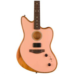 Acoustasonic® Player Jazzmaster®, Rosewood Fingerboard, Shell Pink