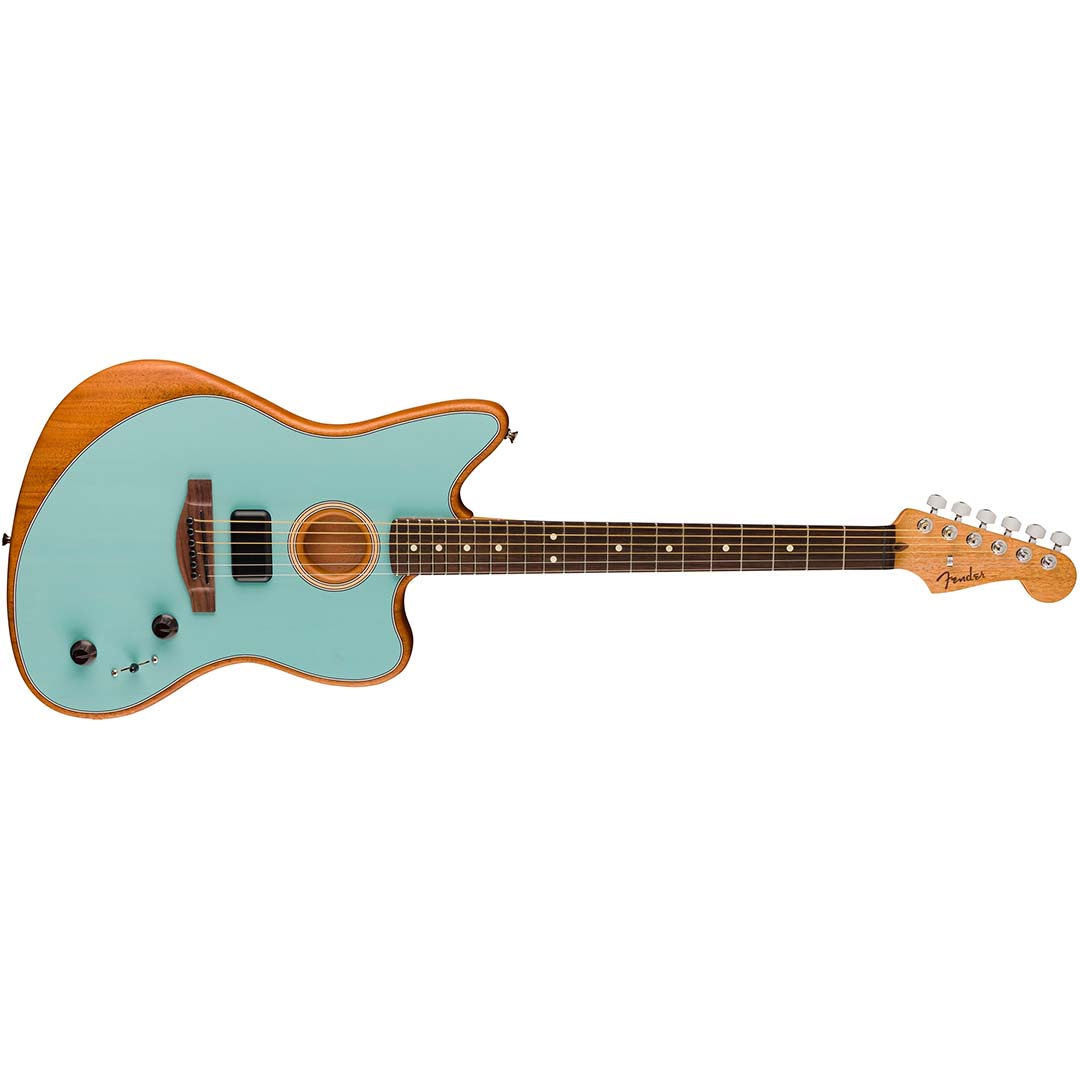 Acoustasonic® Player Jazzmaster®, Rosewood Fingerboard, Ice Blue - Image 4