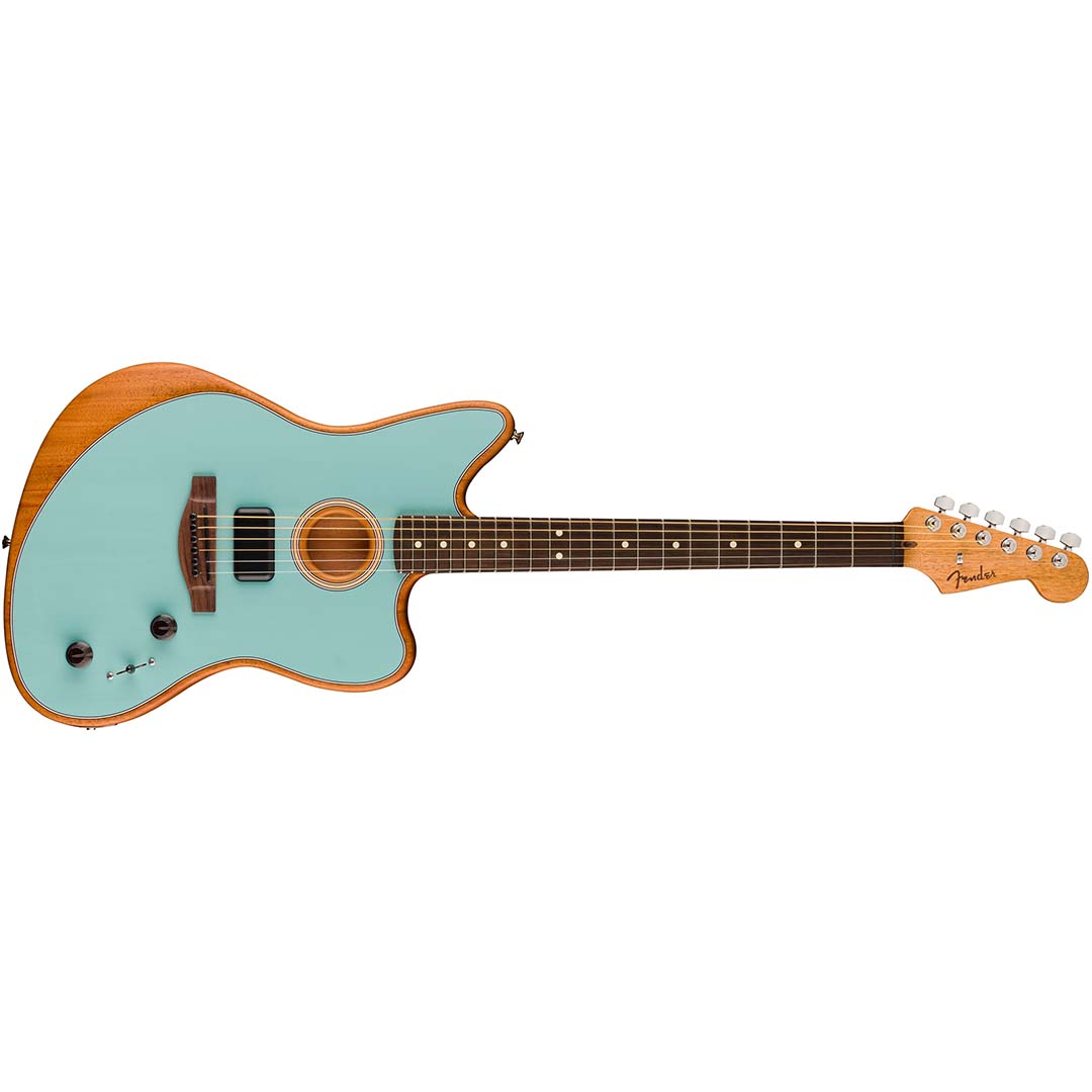 Acoustasonic® Player Jazzmaster®, Rosewood Fingerboard, Ice Blue - Image 2
