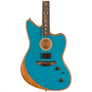 American Acoustasonic® Jazzmaster®, Ocean Turquoise, Ebony Fingerboard