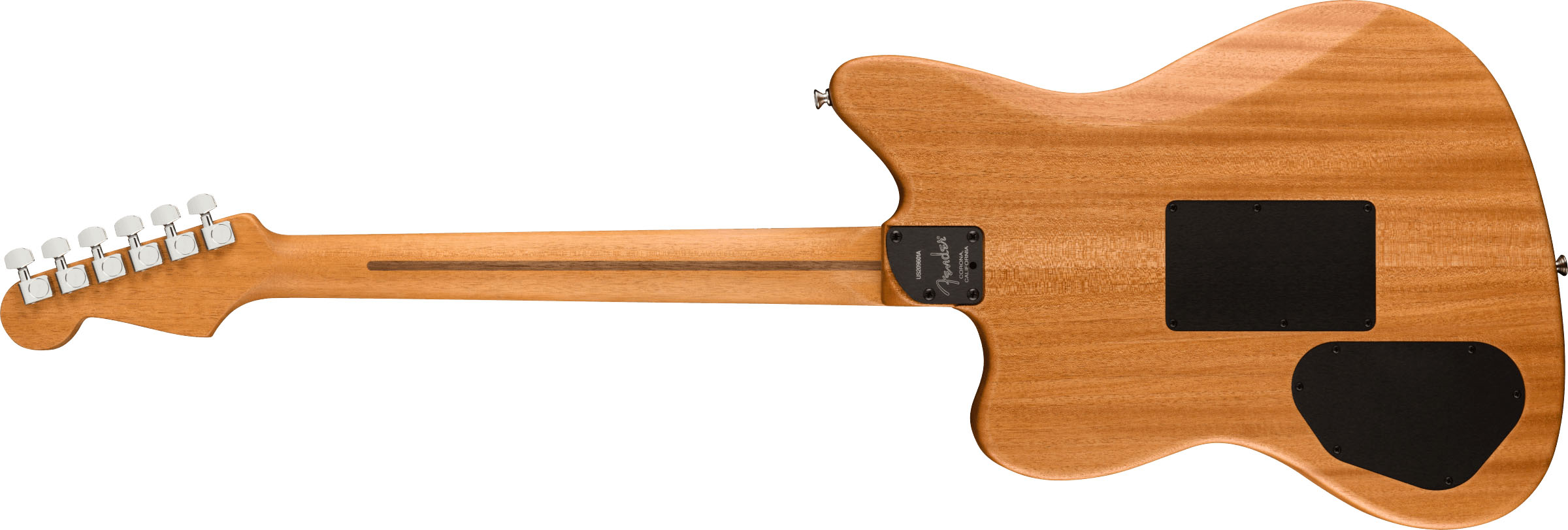 American Acoustasonic® Jazzmaster®, Natural, Ebony Fingerboard - Image 3
