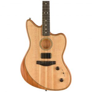 American Acoustasonic® Jazzmaster®, Natural, Ebony Fingerboard