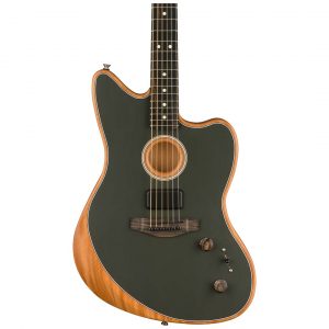 American Acoustasonic® Jazzmaster®, Tungsten, Ebony Fingerboard
