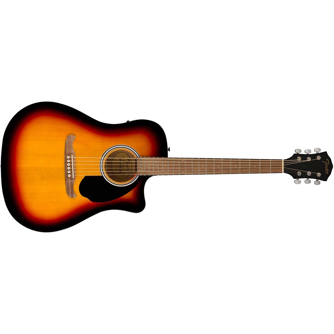 FA-125CE Dreadnought, Walnut Fingerboard, Sunburst - Image 2