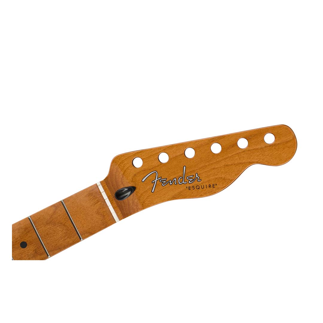 50's Modified Esquire Neck, 22 Narrow Tall Frets, 9.5", U Shape, Roasted Maple - Image 2
