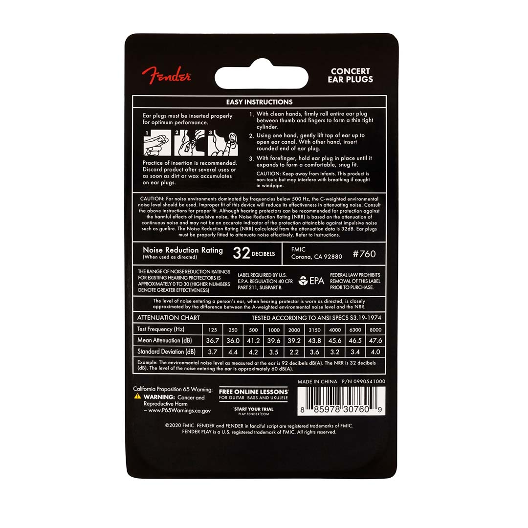 Concert Ear Plugs (10 Pair), Daphne Blue - Image 2