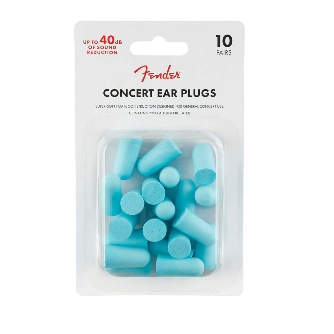 Concert Ear Plugs (10 Pair), Daphne Blue