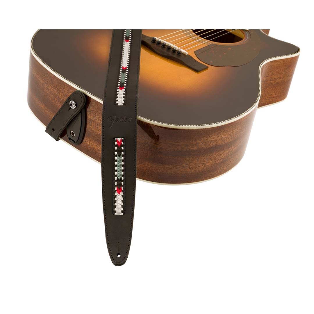 Paramount Acoustic Leather Strap, Black - Image 5