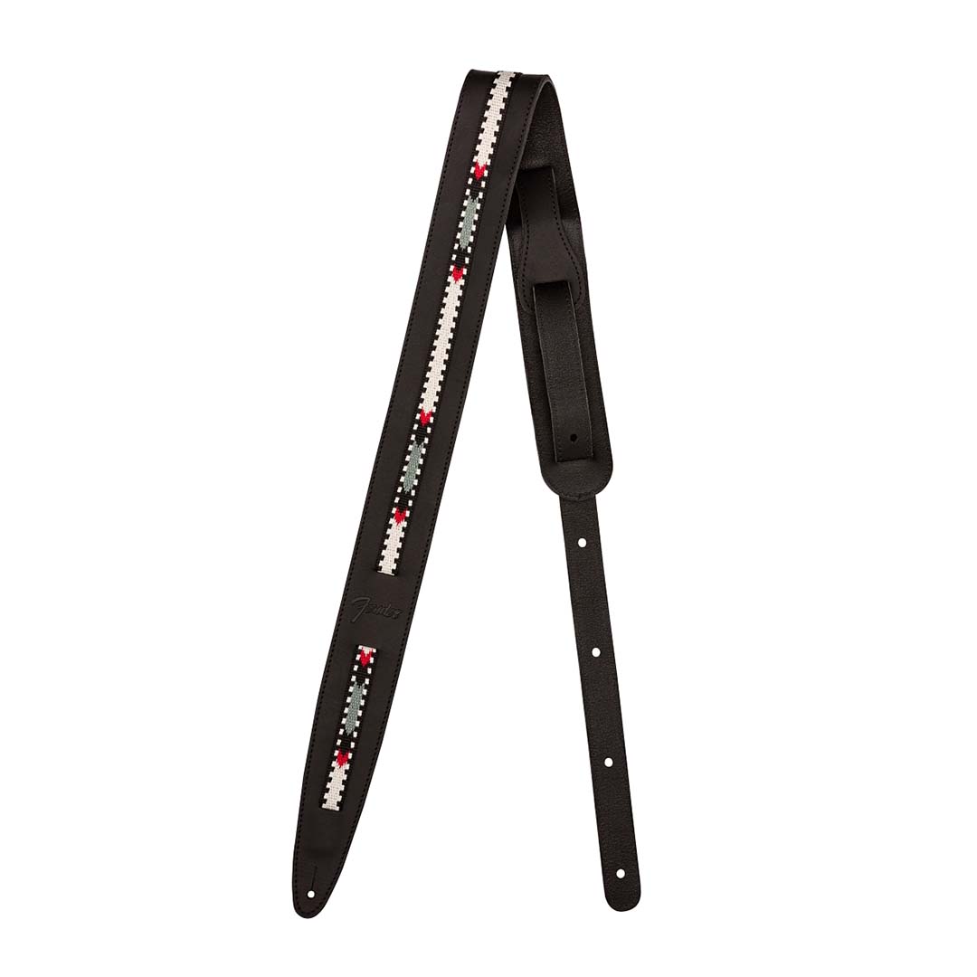 Paramount Acoustic Leather Strap, Black