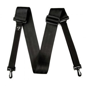 Nylon Banjo Strap, Black, 2"