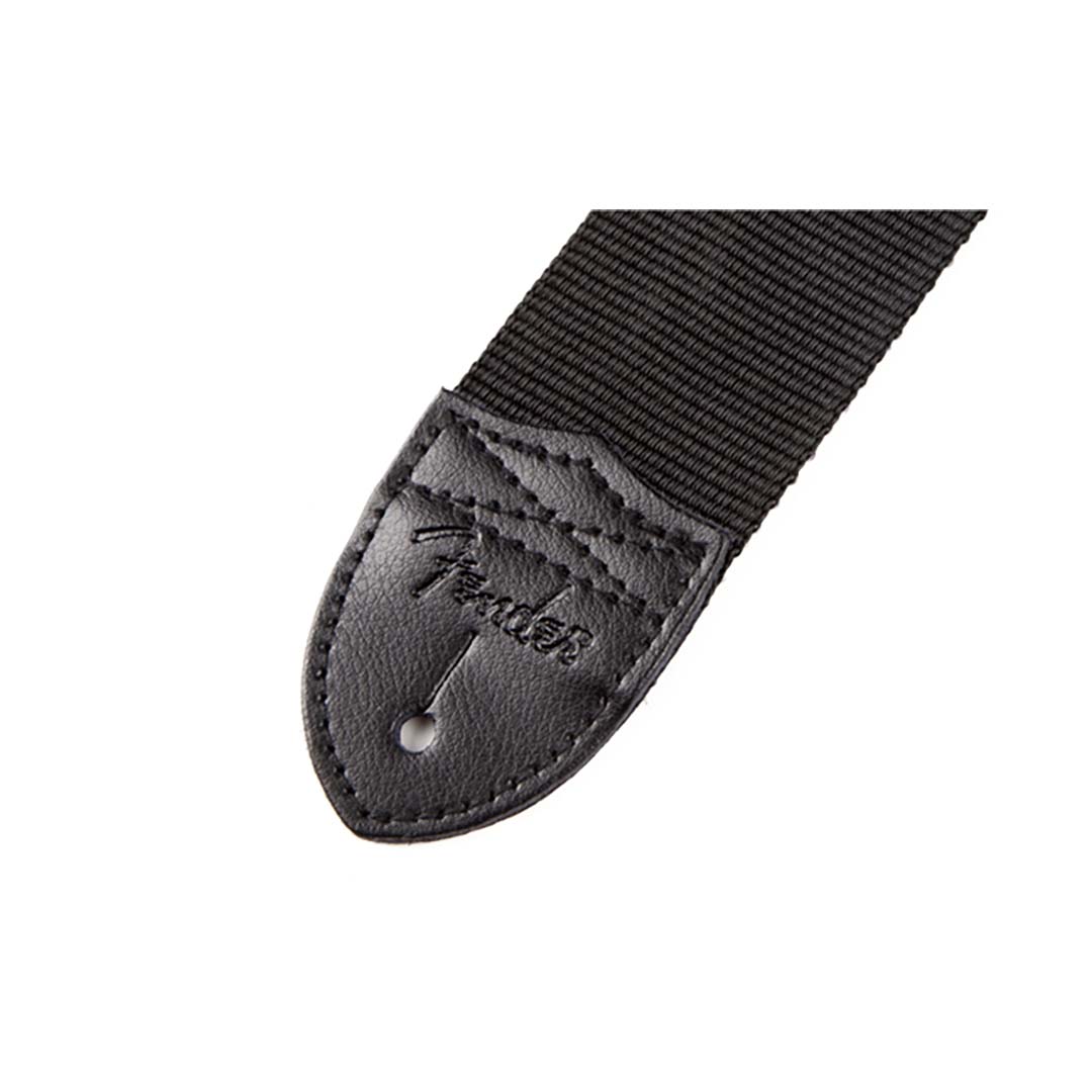 Nylon Lightning Bolt Strap, Black/White, 2" - Image 2