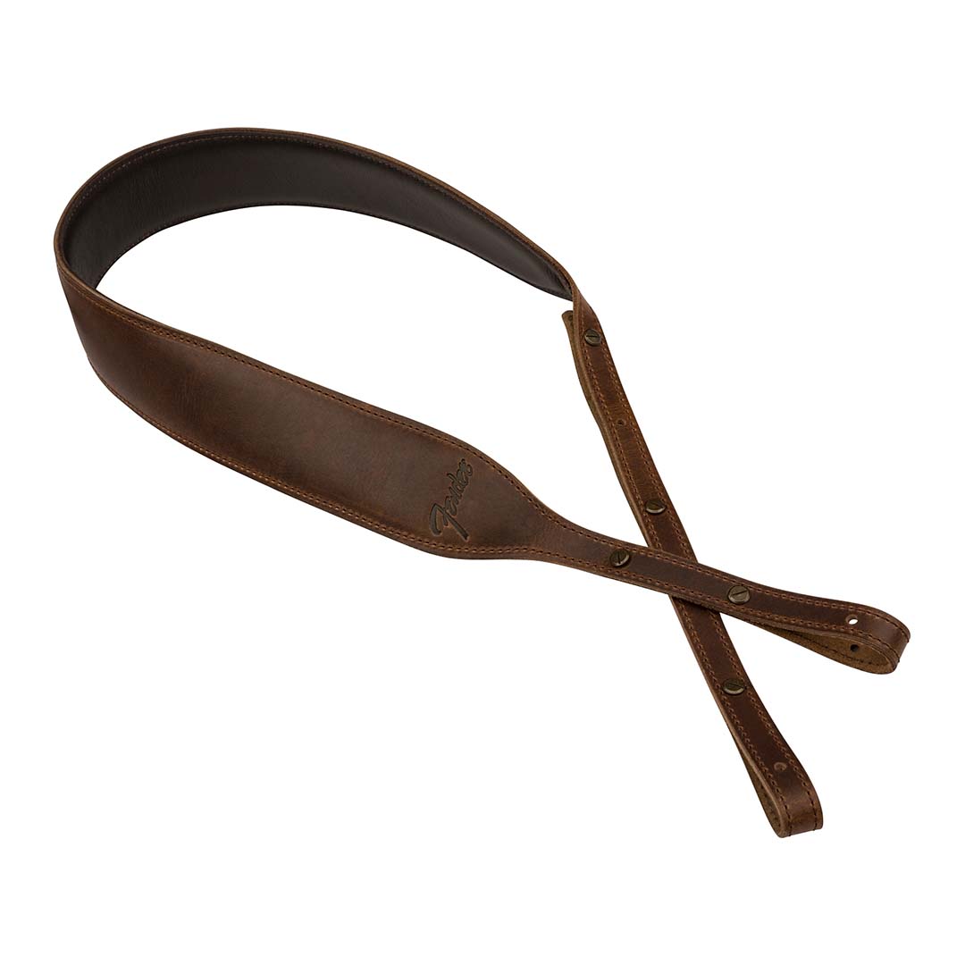 Paramount Banjo Leather Strap, Brown - Image 2