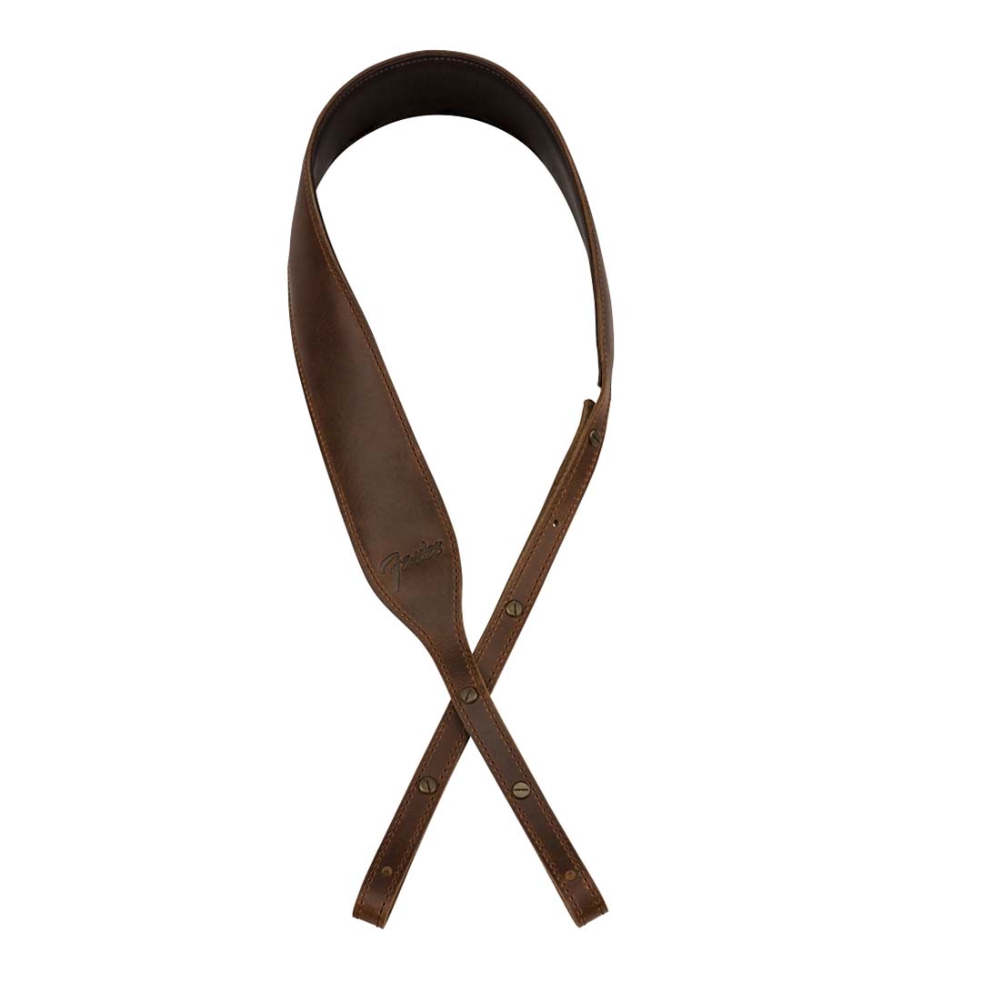 Paramount Banjo Leather Strap, Brown