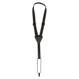 Ukulele Strap, Black, 1", Polyester