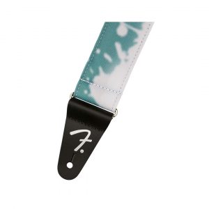 Tie Dye Acid Wash Strap, Teal, 2"