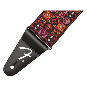Festival Strap, Red Mosaic, 2"