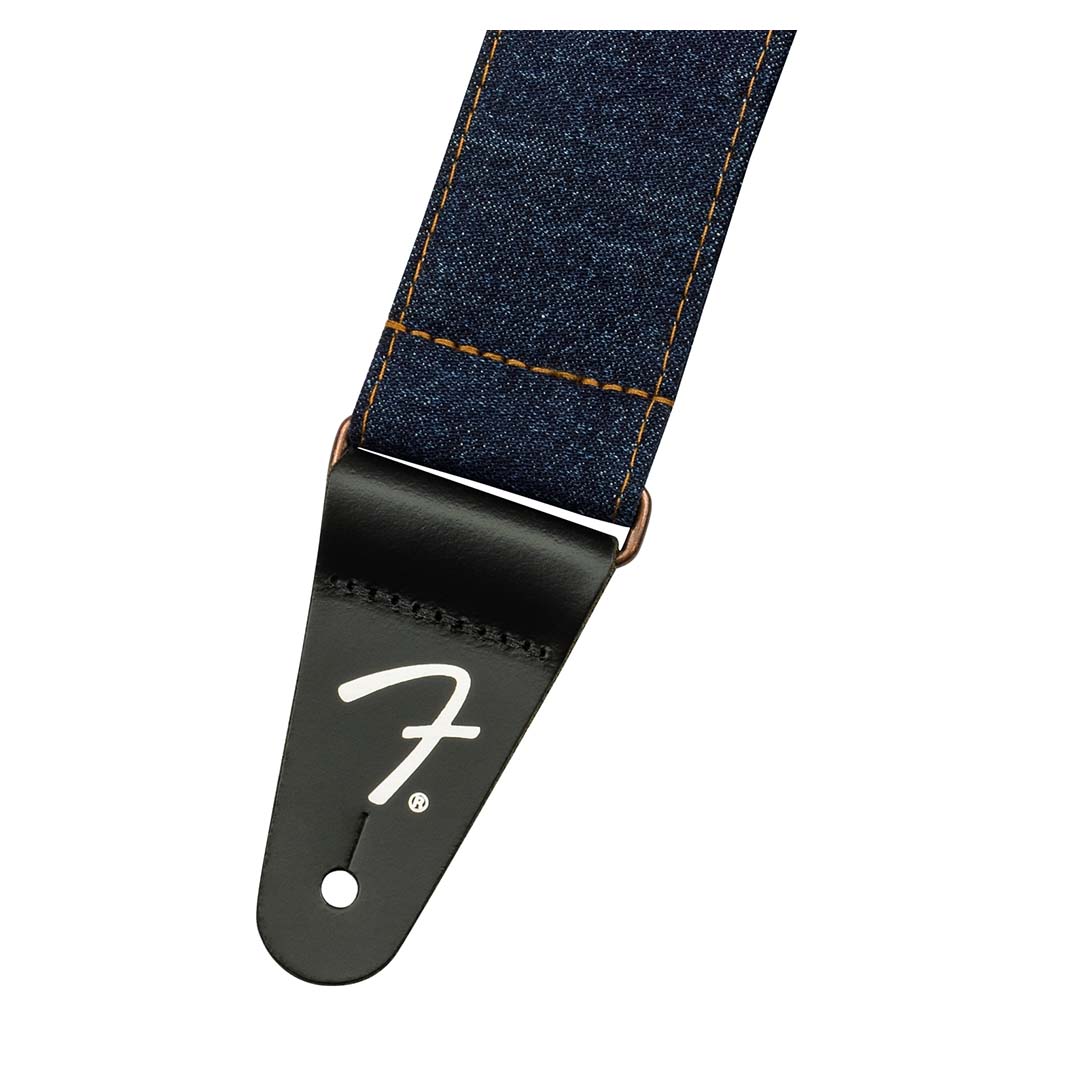Fender® x Wrangler® Denim Strap, Dark Indigo - Image 2
