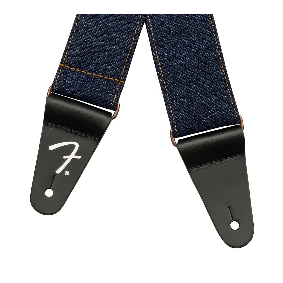 Fender® x Wrangler® Denim Strap, Dark Indigo - Image 3