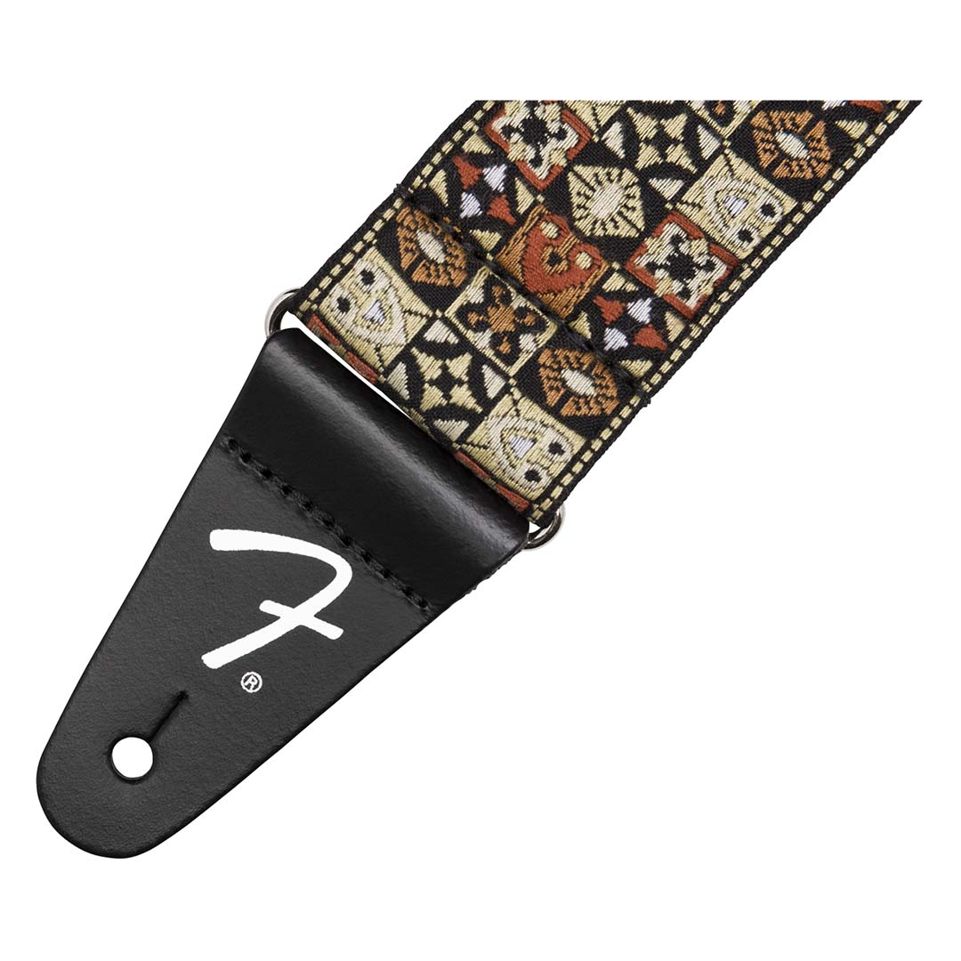 Festival Strap, Tan Mosaic, 2"