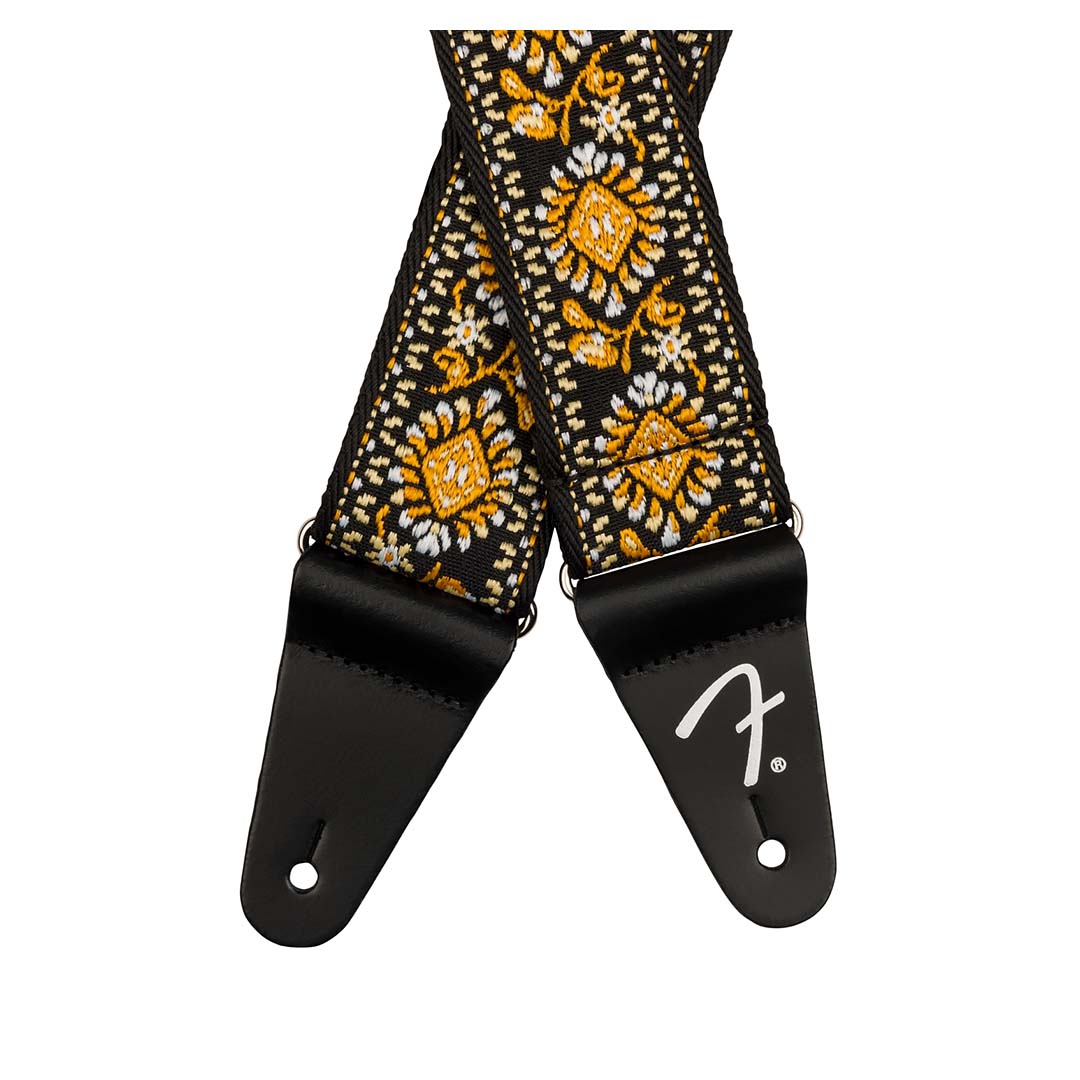Pasadena Woven Strap, Yellow Lotus, 2" - Image 2