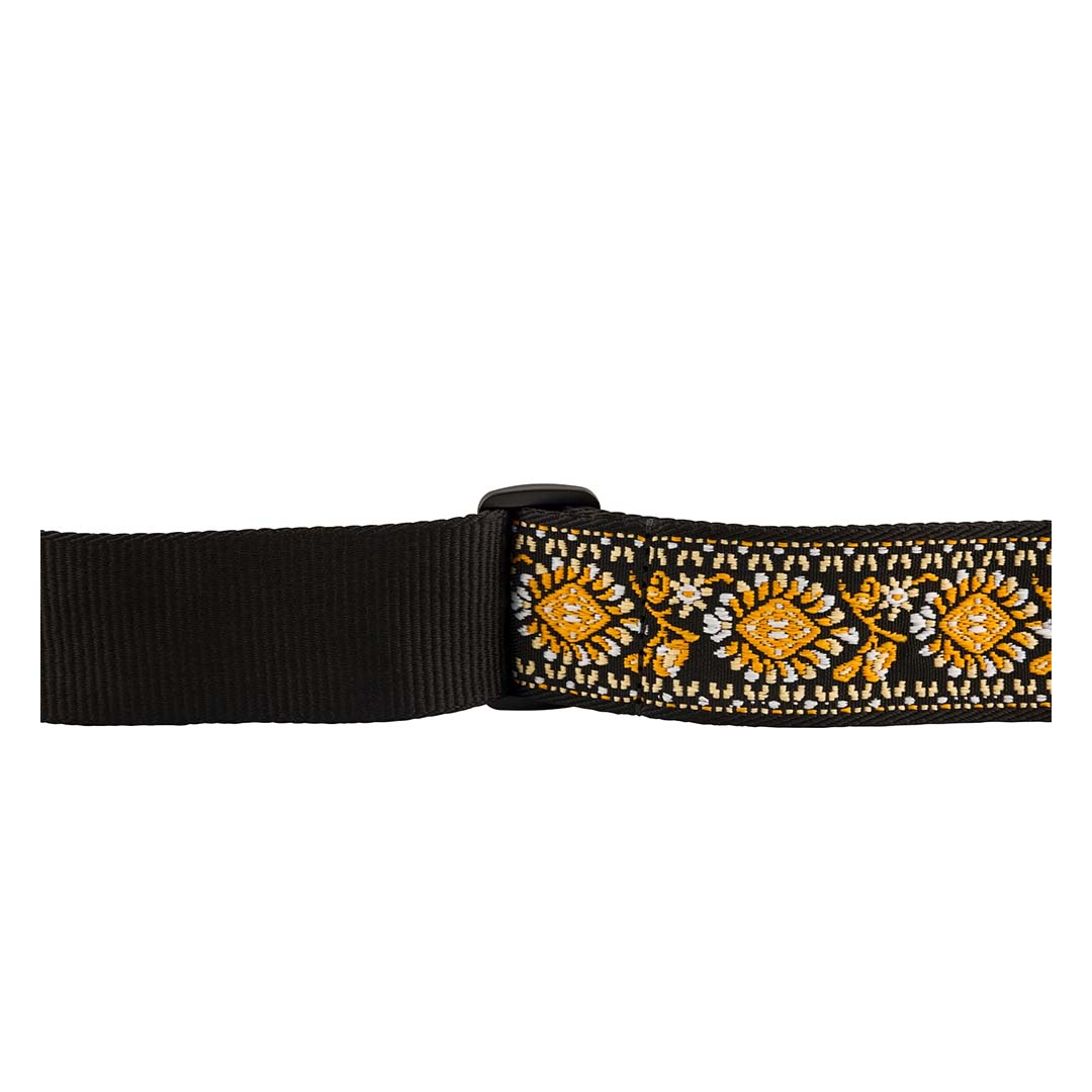 Pasadena Woven Strap, Yellow Lotus, 2" - Image 3