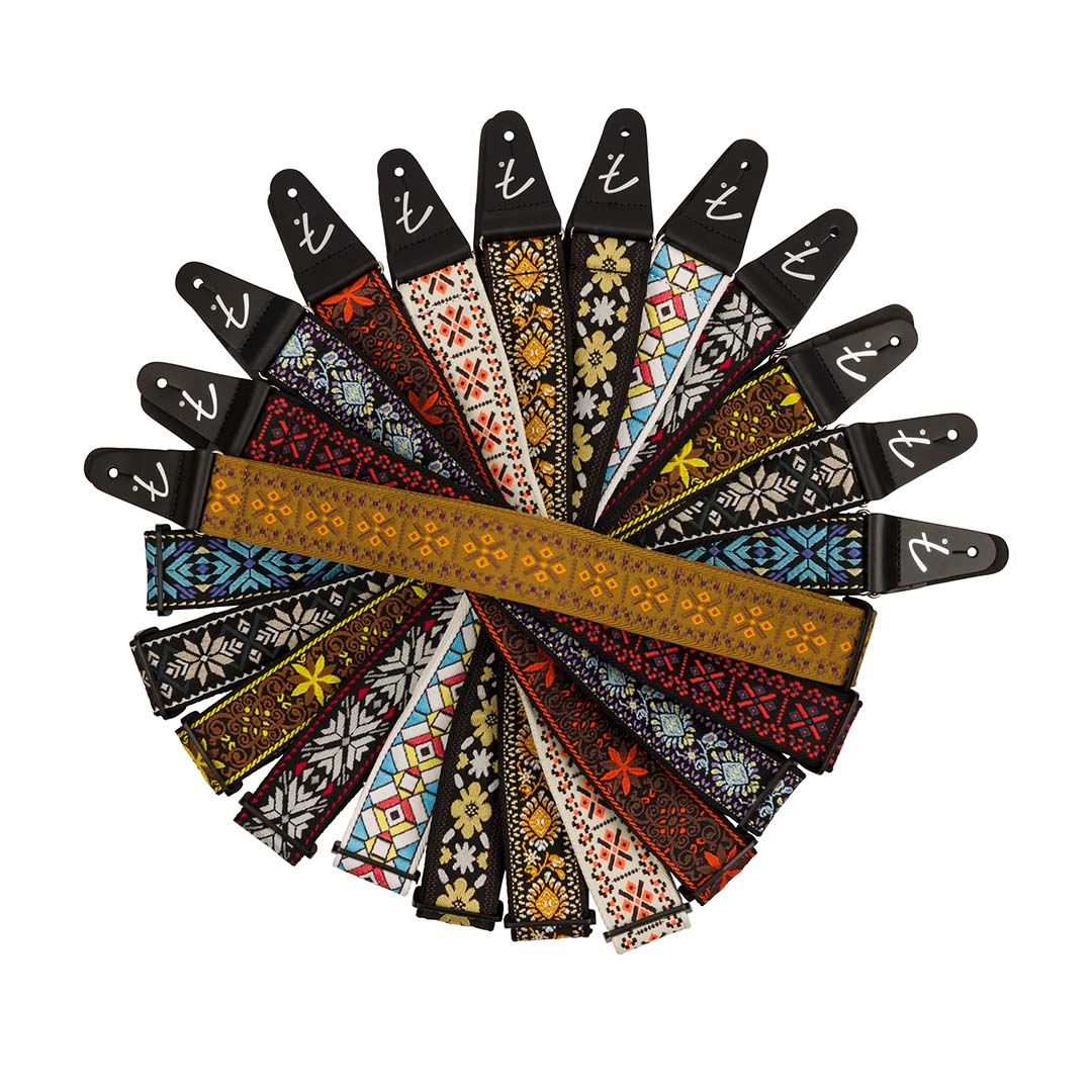 Pasadena Woven Strap, Lattice Red, 2" - Image 4