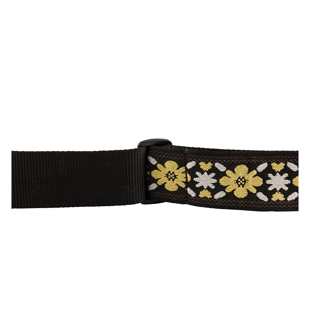 Pasadena Woven Strap, Yellow Clover, 2" - Image 3