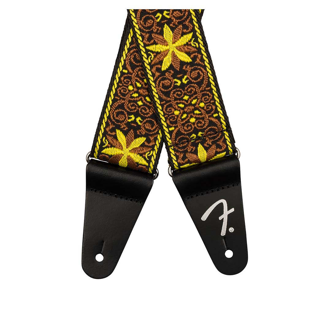 Pasadena Woven Strap, Yellow Wallflower, 2" - Image 2